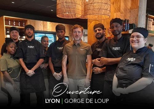 Equipe de la nouvelle pizzeria à Lyon 9 Basilic & Co