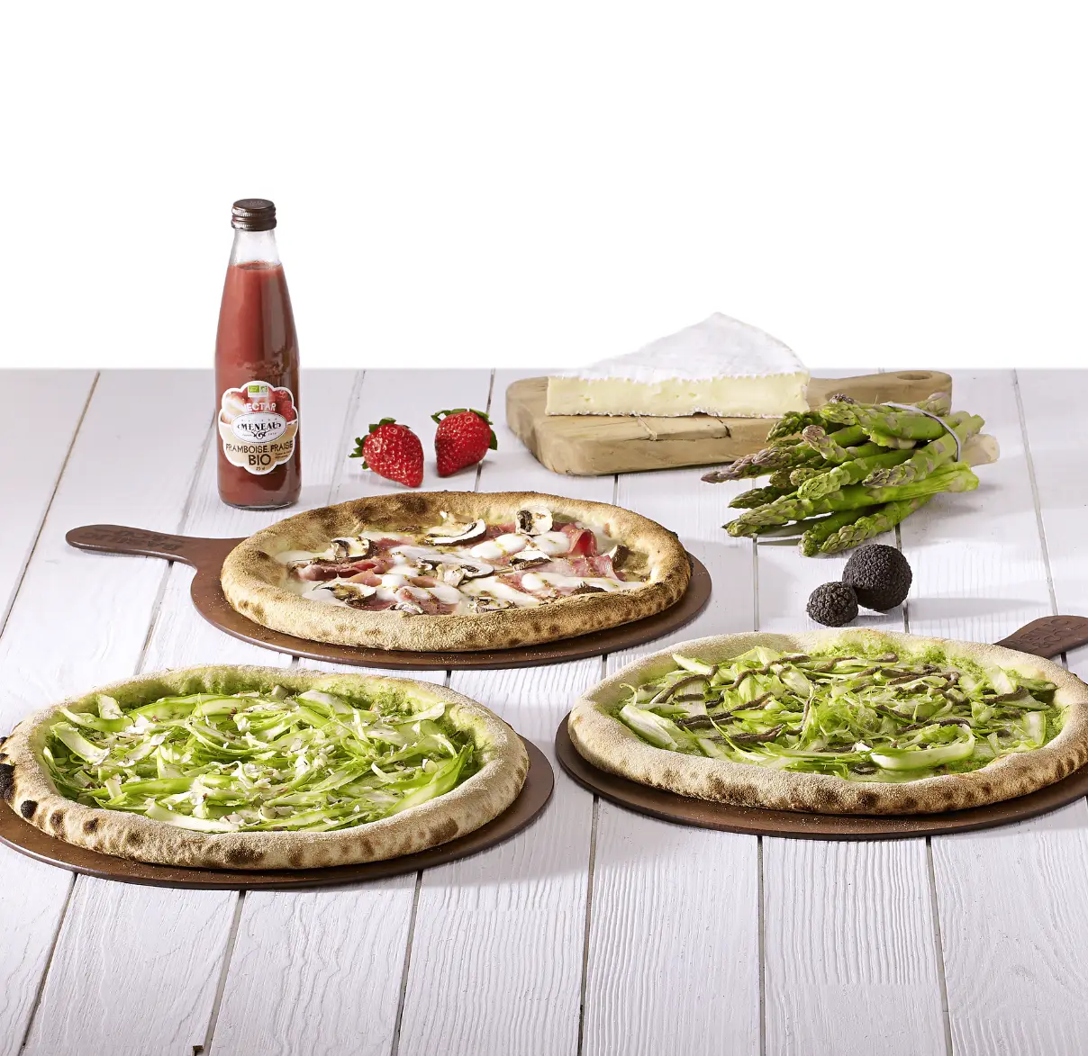 Pizzas carte Printemps 2025 Basilic & Co